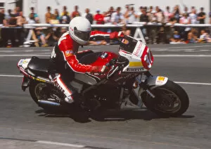 Images Dated 6th September 2019: Chris Guy (Honda) 1984 Production TT