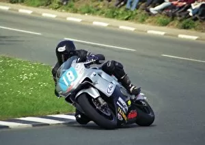 Images Dated 10th October 2017: Chris Heath (Honda) 2002 Junior 600 TT