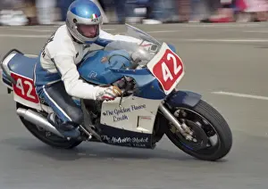 1987 Newcomers Manx Grand Prix Prints: Chris Hughes (Suzuki) 1987 Newcomers Manx Grand Prix