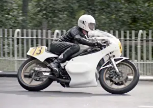 Chris Jeffs (Spondon Yamaha) 1983 Senior Manx Grand Prix
