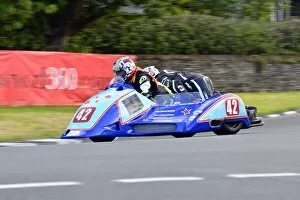 Chris Lawrance & Darren Prentis (Ireson Yamaha) 2015 Sidecar TT