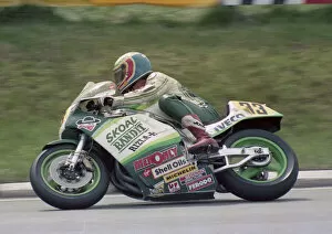 Images Dated 1st June 2022: Chris Martin (Suzuki) 1986 Senior TT