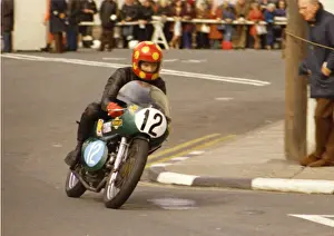 Chris Moorhouse (Aermacchi) 1974 Junior Manx Grand Prix