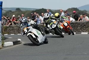Images Dated 14th July 2011: Chris Palmer (Honda) and William Dunlop (Honda) and Ian Lougher (Honda) 2011 Southern 100