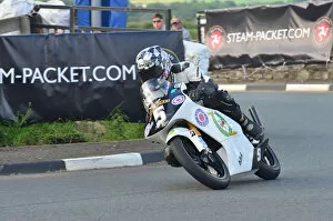 Images Dated 10th July 2012: Chris Palmer (Mannin Honda) 2012 Southern 100