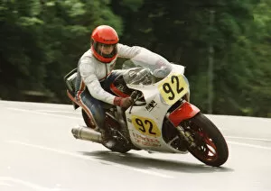 Images Dated 10th September 2019: Chris Petty (Suzuki) 1989 Senior TT