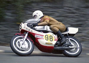 Images Dated 12th August 2020: Chris Revett (Revett Yamaha) 1974 Senior Manx Grand Prix