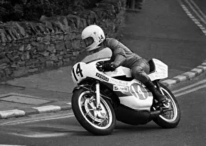 Chris Revett Gallery: Chris Revett (Yamaha) 1973 Lightweight Manx Grand Prix