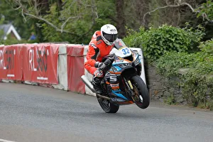 Images Dated 15th July 2022: Chris Sarbora (Kawasaki) 2022 Supersport TT