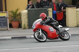 Images Dated 25th August 2008: Chris Swallow (Ducati) 2008 Senior Classic Manx Grand Prix