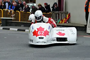 Chris Wells Jeff Gillard MRE 2015 Sidecar TT Practice