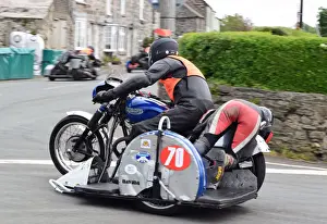 Chris Wickett & Colin Banks (Triumph) 2018 Pre TT Classic
