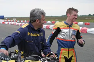 Jurby Gallery: Christian Iddon (Husaberg) 2003 Supermoto at Jurby