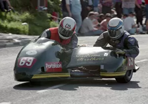 Windle Yamaha Collection: Christopher Andrews & Malcolm Andrews (Windle Yamaha) 1993 Sidecar TT
