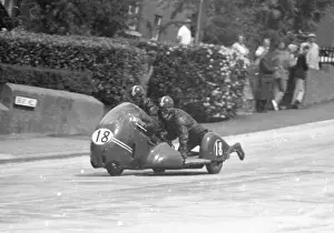 Claude Lambert & Gottfried Rufenacht (BMW) 1960 Sidecar TT