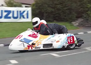 Claude Montagnier & Gerard Midrouet (Kawasaki Windle) 2000 Sidecar TT