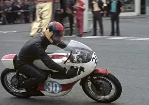 Cliff Mylchreest Gallery: Cliff Mylchreest (Yamaha) 1973 Junior Manx Grand Prix