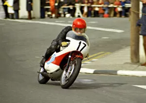 Cliff Mylchreest Gallery: Cliff Mylchreest (Yamaha) 1974 Junior Manx Grand Prix