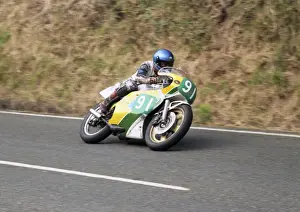 1986 Lightweight Manx Grand Prix Prints: Cliff Peart (Yamaha) 1986 Lightweight Manx Grand Prix