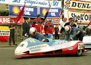 Cliff Pritchard & Clive Price (Suzuki CPR) 1988 Sidecar TT