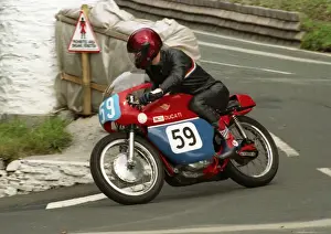 Ducati Prints: Cliff Shorter (Ducati) 1996 Junior Classic Manx Grand Prix