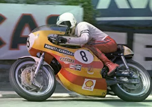 Clive Brown Gallery: Clive Brown (Padgett Kawasaki) 1973 Formula 750 TT