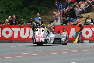 Colin Buckley & Robbie Shorter (Carl Cox) 2016 Sidecar 2 TT