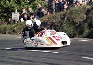 1989 Sidecar Tt Collection: Colin Hopper & Kevin Ashworth (Armstrong) 1989 Sidecar TT