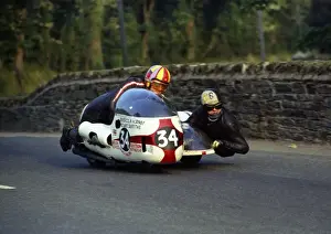 Colin Hornby & Mike Griffiths (BMW) 1971 500 Sidecar TT