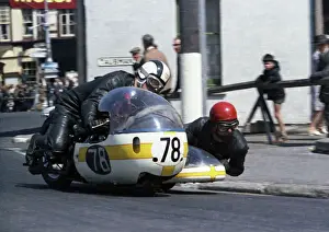 Colin Hornby & Mike Griffiths (BSA) 1967 Sidecar TT