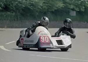 Colin Jacobs Gallery: Colin Jacobs & Derek Fielding (Yamaha) 1986 Sidecar TT