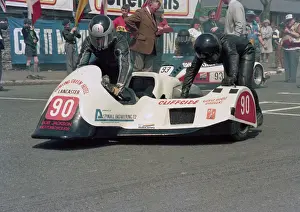 Colin Jacobs & Derek Fielding (Yamaha) 1986 Sidecar TT