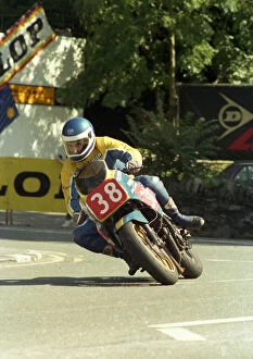 Images Dated 20th September 2021: Colin McVittie (Suzuki) 1987 Senior Newcomers Manx Grand Prix