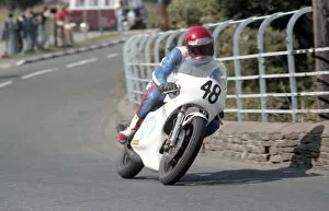 Images Dated 2nd September 2020: Colin Pearson (Intervend Yamaha) 1981 Junior Manx Grand Prix