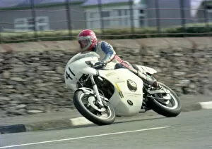 Images Dated 2nd August 2021: Colin Pearson (Suzuki) 1982 Senior Manx Grand Prix