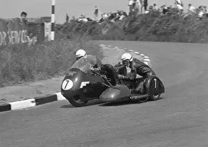 Colin Seeley & Wally Rawlings (Matchless) 1962 Sidecar TT