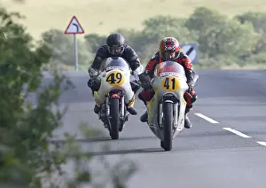Colin Stockdale (Honda) and Anthony Ambler (Honda) 2022 Pre TT Classic