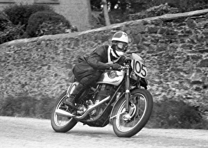 Images Dated 7th January 2021: Colin Thurston (BSA) 1955 Senior Manx Grand Prix