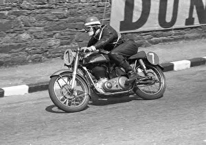 Images Dated 28th March 2021: Colin Watson (Norton) 1954 Senior Clubman TT