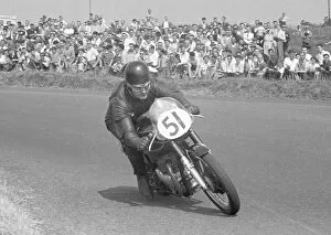 Images Dated 29th June 2022: Bill Collett (Matchless) 1955 Senior Ulster Grand Prix