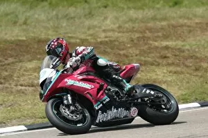 Images Dated 6th June 2011: Conor Cummins at Creg ny Baa: 2011 Supersport TT