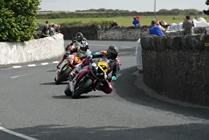 2009 Southern 100 Prints: Conor Cummins (Kawasaki) and Michael Dunlop (Yamaha) 2009 Southern 100