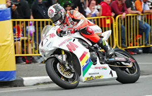 Images Dated 2nd June 2018: Conor Cummins (Padgett Honda) 2018 Superbike TT