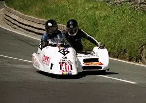 Conrad Harrison & Carl Kirwin (Yamaha) 1995 Sidecar TT
