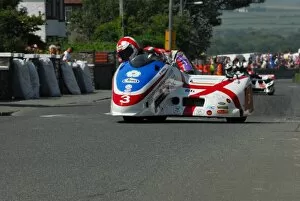 Images Dated 11th July 2013: Conrad Harrison & Dipash Chauhan (Shelbourne Honda) 2013 Southern 100