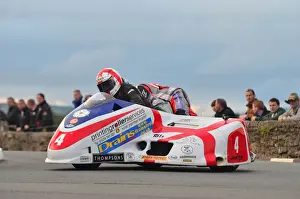 Conrad Harrison & Dipash Chauhan (Shelbourne Honda) 2012 Southern 100
