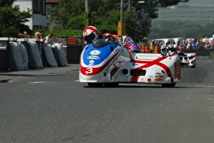 Conrad Harrison & Dipash Chauhan (Shelbourne Honda) 2013 Southern 100