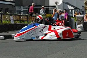 Conrad Harrison & Jason Crowe (Shelbourne Honda) 2014 Southern 100