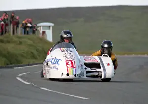 Conrad Harrison & Mark Birdsall (Windle Yamaha) 1999 Sidecar TT