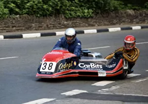 Images Dated 8th December 2018: Bill Copson & Cyril Burgess (Ireson) 1989 Sidecar TT